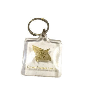 Vintage Keychain: Eastern Steamship Lines Flag Logo